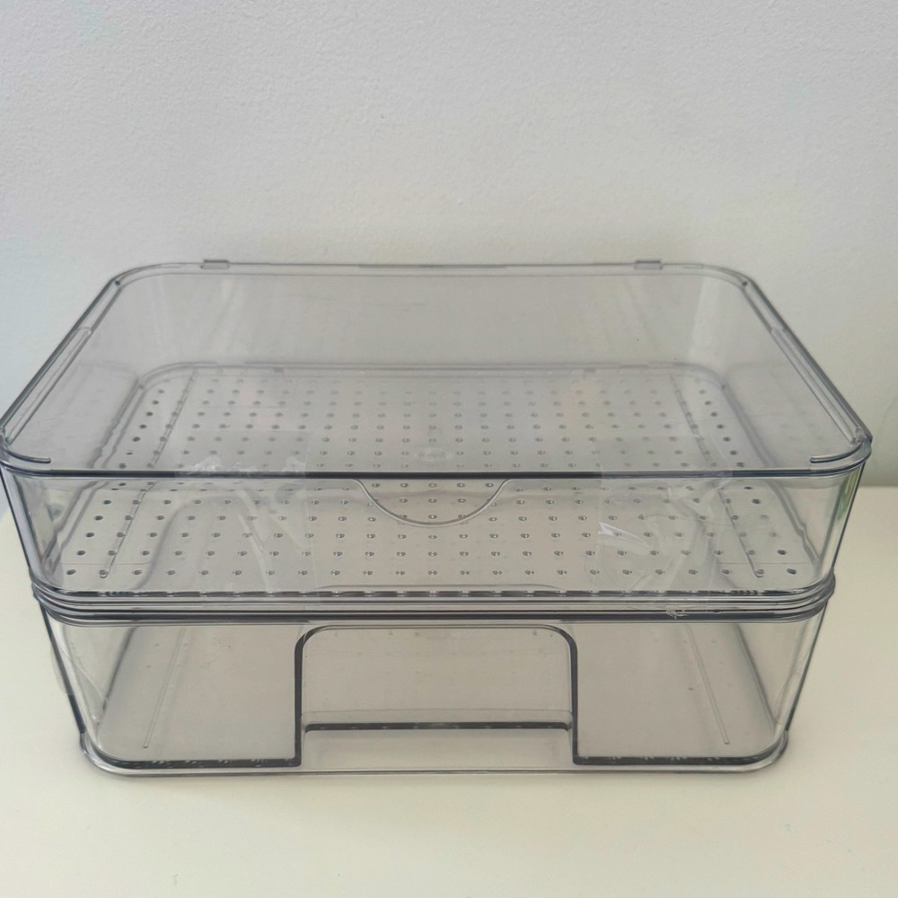 2 piece stacking organizer